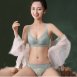 蕾絲美邊聚攏無鋼圈成套內衣