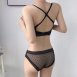 素面透膚多穿法美背成套內衣