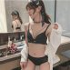 美蕾絲蝴蝶結美胸成套內衣