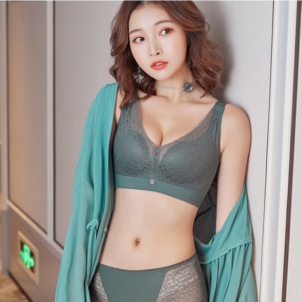 優雅軟蕾絲無鋼圈單品內衣