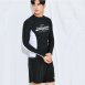 情侶泳衣(女長袖兩件式、男長袖兩件式)