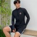 情侶泳衣(女長袖三件式、男長袖兩件式)
