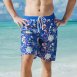情侶泳衣(女短褲三件式、男海灘褲)
